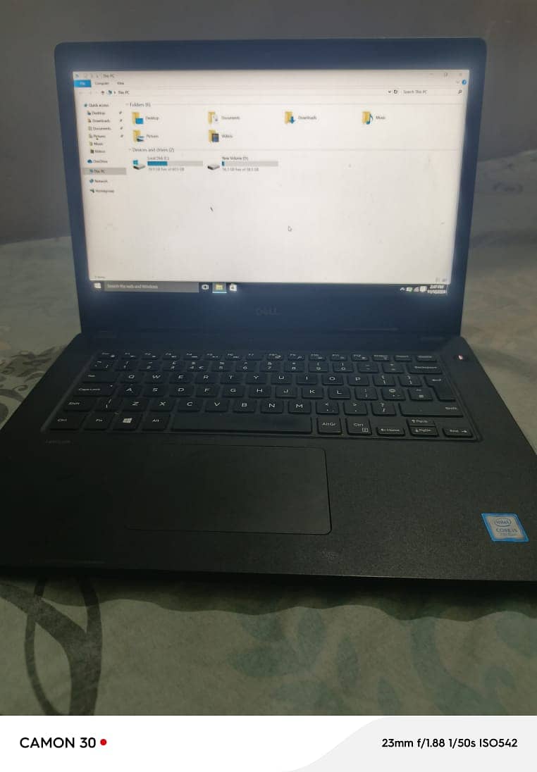 Dell Laptop i5 7th generation 3