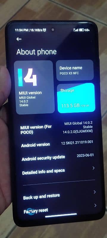 Poco X3 NFC (Pta Approved) dual Sim 6