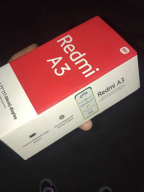 Redmi A3 open box 5