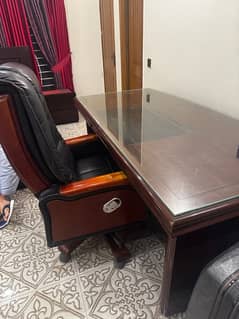 solid wood office Table