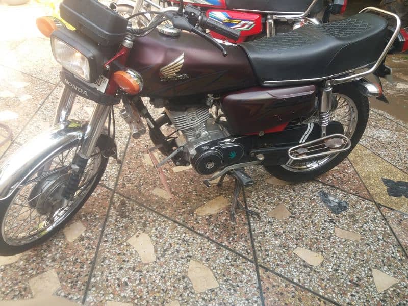 Honda 125 Model 2021 All punjab number 5