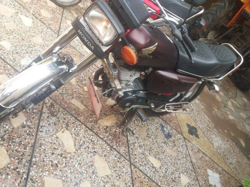 Honda 125 Model 2021 All punjab number 8