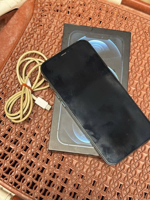 iphone 12pro max 256 gb blue PTA approved 10/10 2