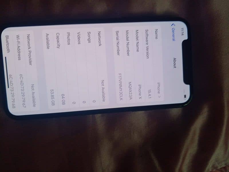 I Phone X For sale urgent 7