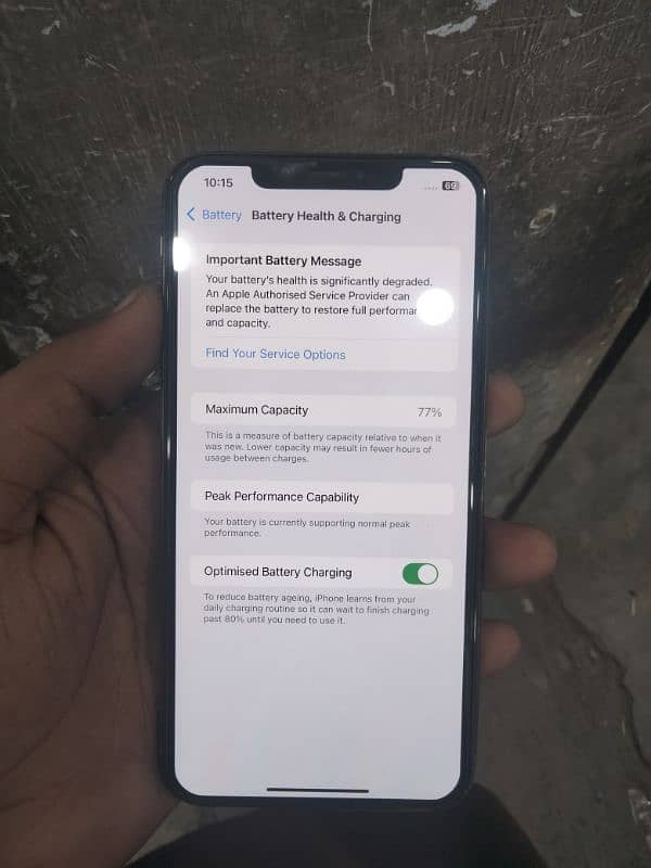 I phone xs max 64Gb non pta 6