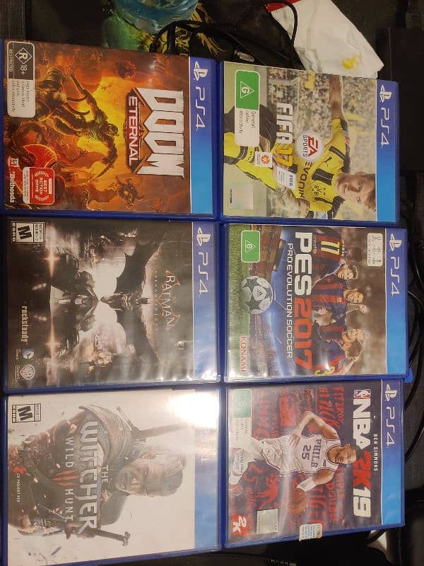 6 PS4 Games 0