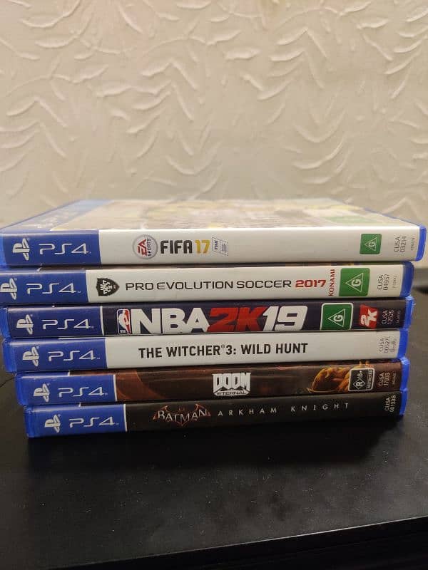 6 PS4 Games 1