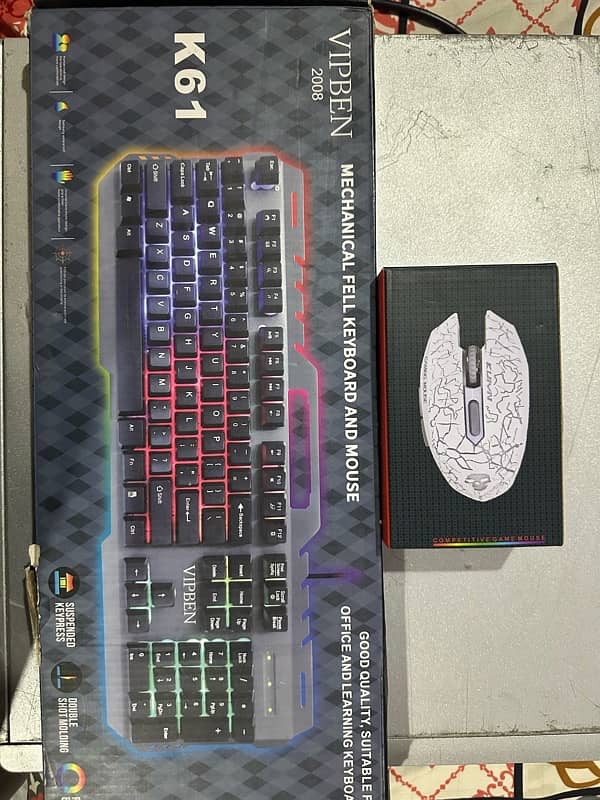 GAMING MOUSE AND KEYBOARD 1