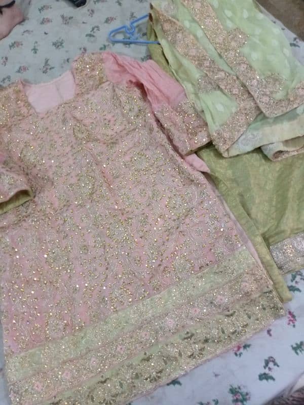 ready to wear shirt with touser or embroidery dupatta 0