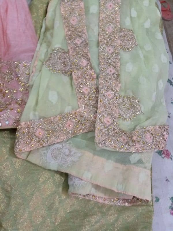 ready to wear shirt with touser or embroidery dupatta 2