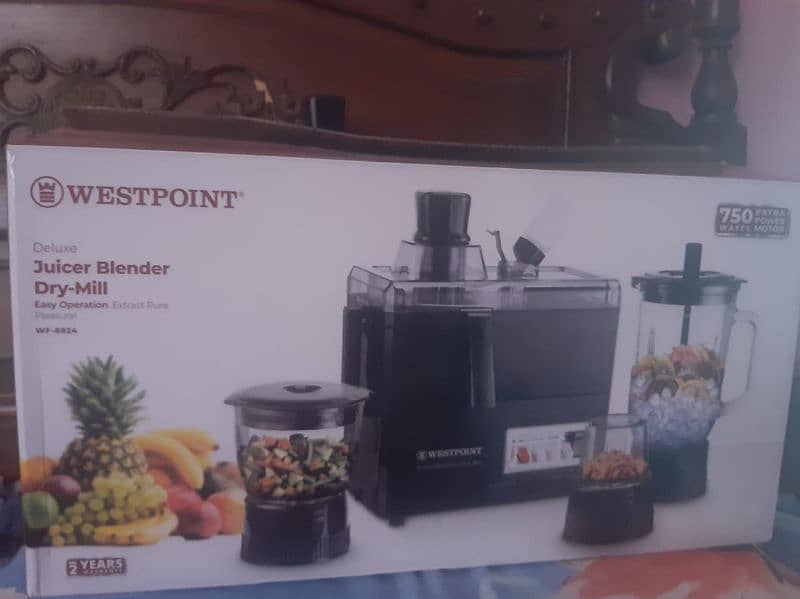 Westpoint Juicer Blender Dry Mill 1