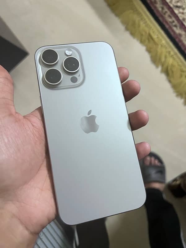 Iphone 15 pro max 512gb pta approved 0