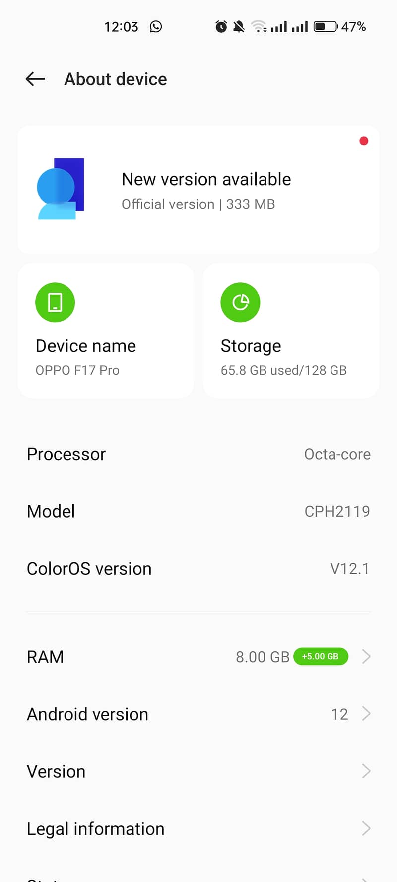 OPPO F17 PRO 1