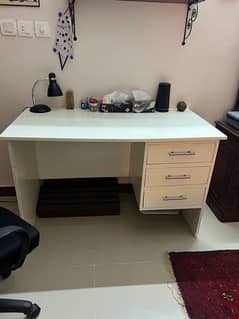 OFFICE TABLE AND CHAIR BOTH AVAILABE