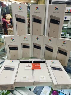 Google pixel 6pro 12gb/256gb BOX PACK stock available