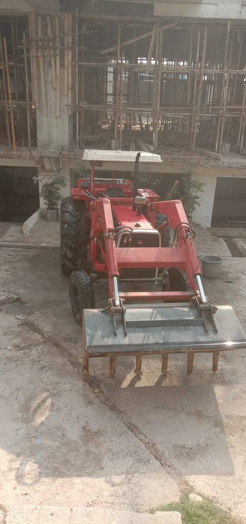 tractor bucket loader 1