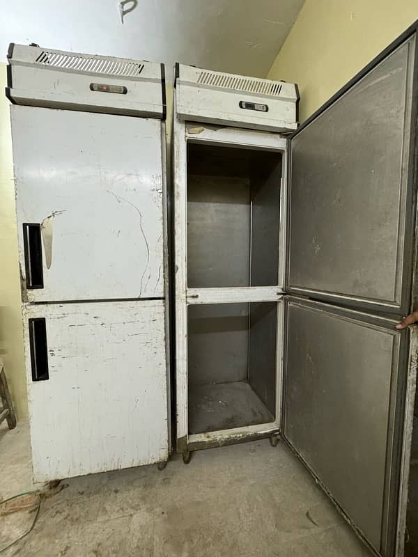 ss commercial vertical deep freezer 1