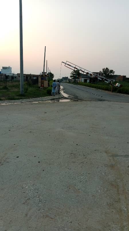 5 Marla plot for sale Chakri Road in Al Haram City Rawalpindi 2