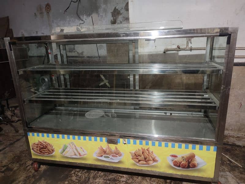 stainless steel Samosa fryer Counter Biryani Counter Bar B Q counter 14