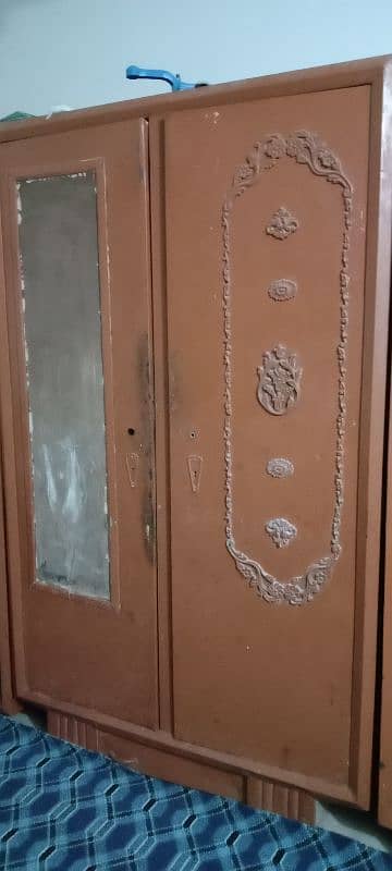 Steel Almari 2 door good condition 03432112702 2