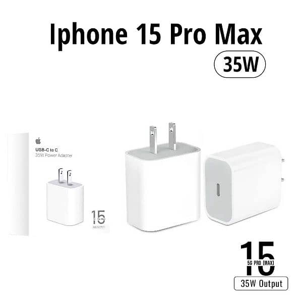 Iphone 15 Pro 35W Original Charger 0