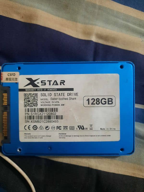 128 GB SATA SSD 1