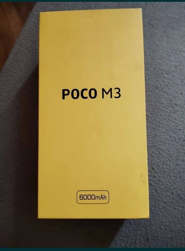 poco m3 4/128 with box 3