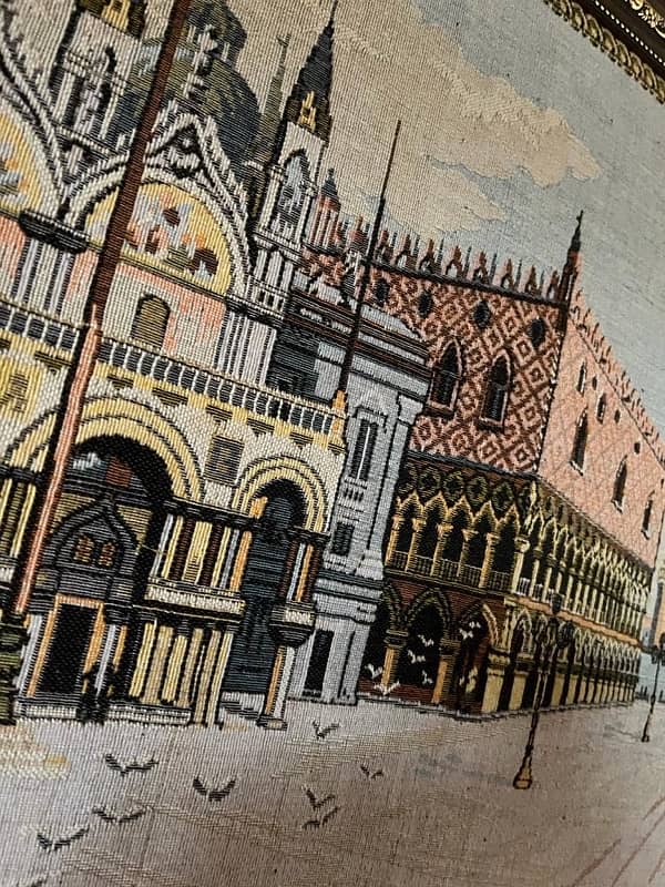 Ancient Venice Handmade Antique’s Tapestry Vintage Wall painting 4