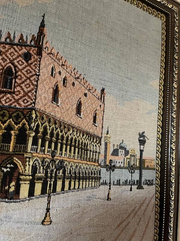 Ancient Venice Handmade Antique’s Tapestry Vintage Wall painting 5