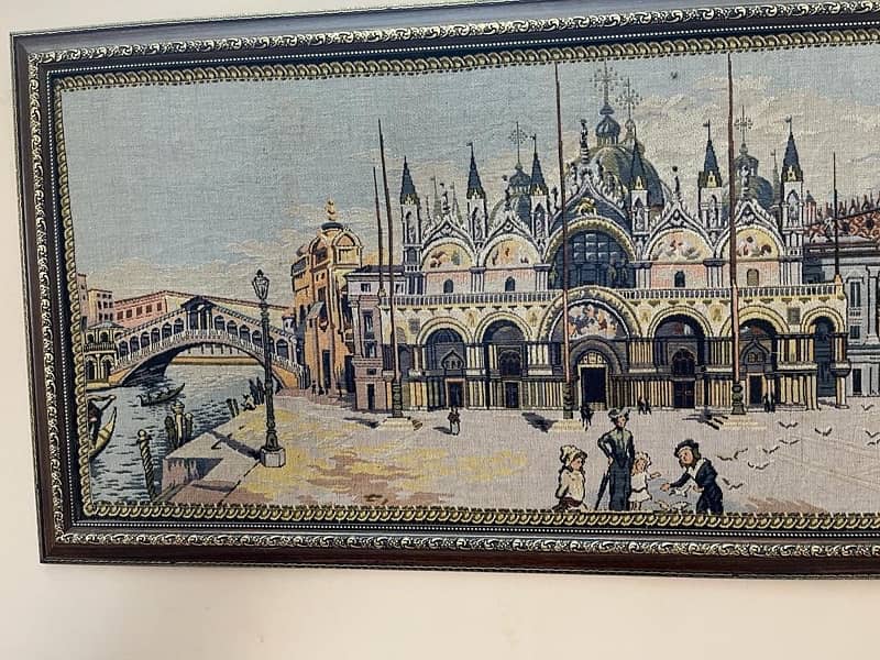 Ancient Venice Handmade Antique’s Tapestry Vintage Wall painting 6