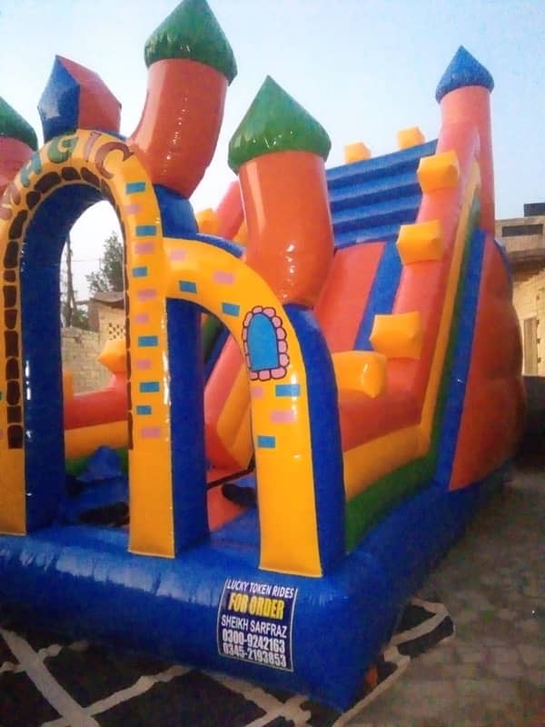 jumping castle / slides / rides / kids / kiddi ride / 5