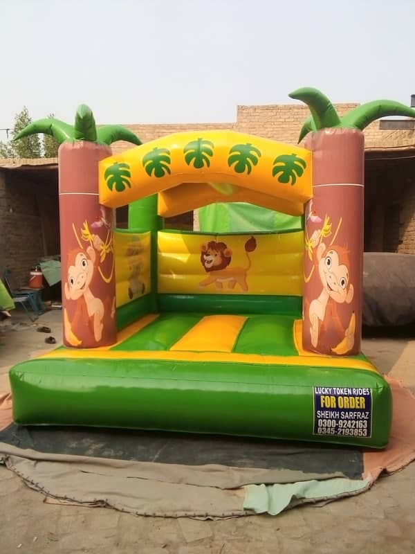 jumping castle / slides / rides / kids / kiddi ride / 6