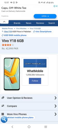 Vivo y18 128gb6+6gb ram box charger complete months used