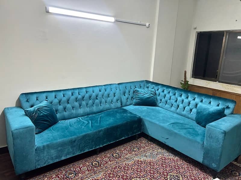 L shaped 7 seater sofa set for sale 0