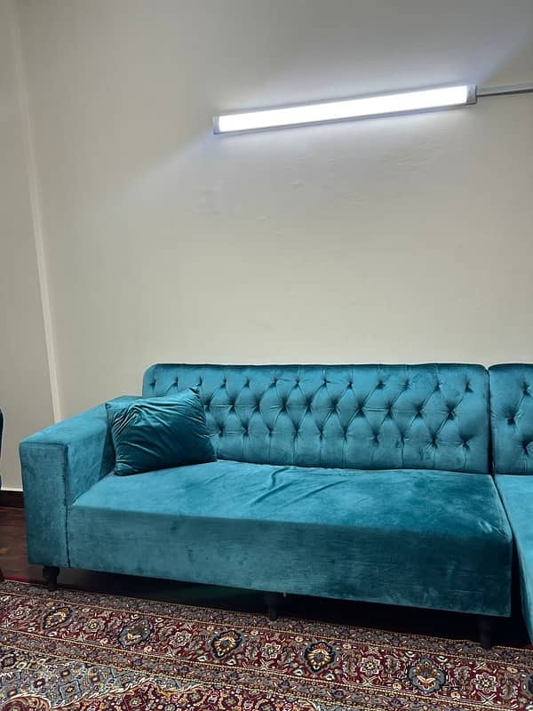 L shaped 7 seater sofa set for sale 1