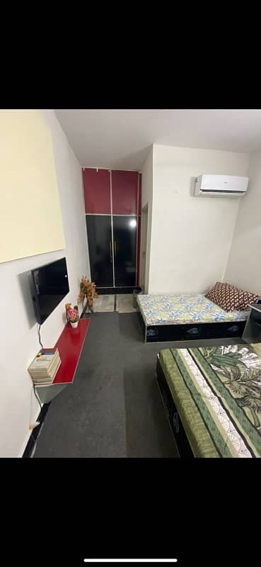 Luxury furnished rooms are available for rent in the heart of lahore 13