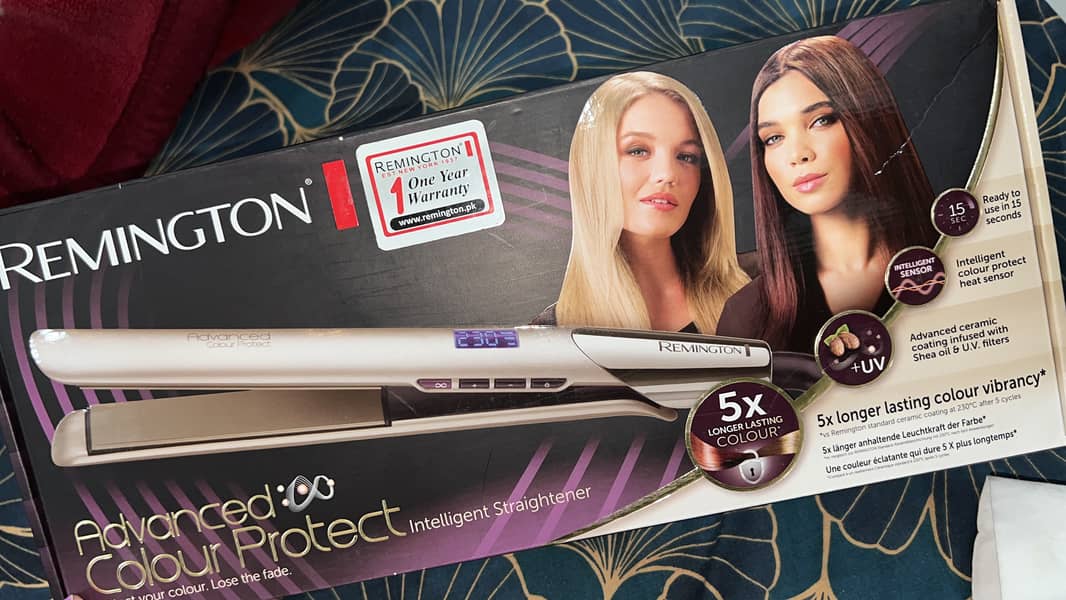 REMINGTON HAIR STRAIGHTENER S8605- ADVANCED COLOUR PROTECT 0