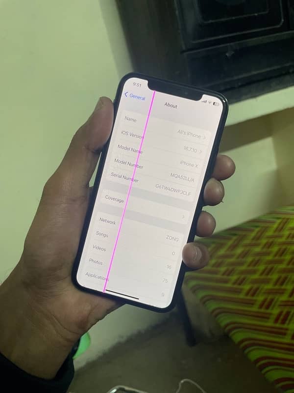 iphone x 64 gb non pta sim working 5