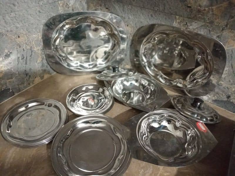 Stainless steel Dinner set 0