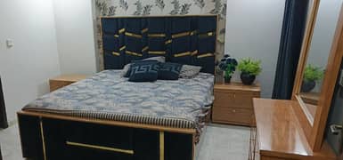 double bed king size, few month use.