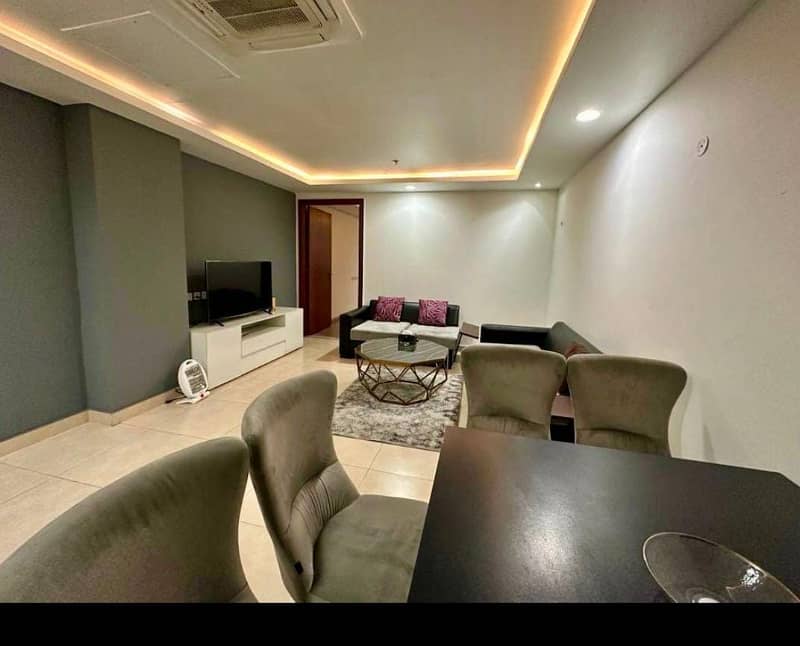 Daily Basis Hotel Apartments Available Gold Crest apartment DHA LAHORE 7