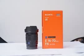 Sony Carl ziees 16-70 mm f4 brand new