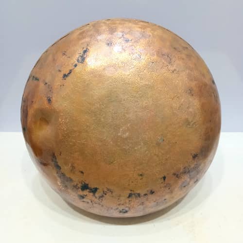 Handcrafted 18th-Century Antique Copper Daigs/Handis 5