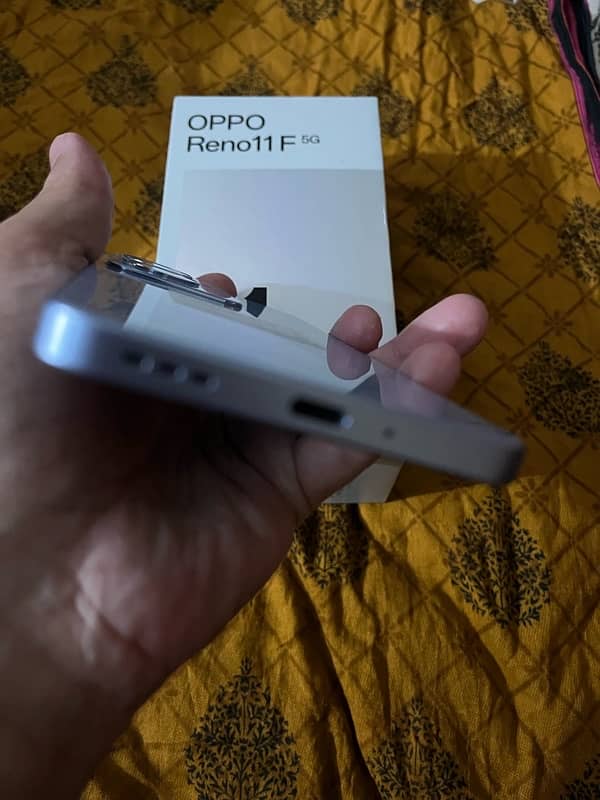 Oppo Reno 11f mobile for sale complete saman hai 4