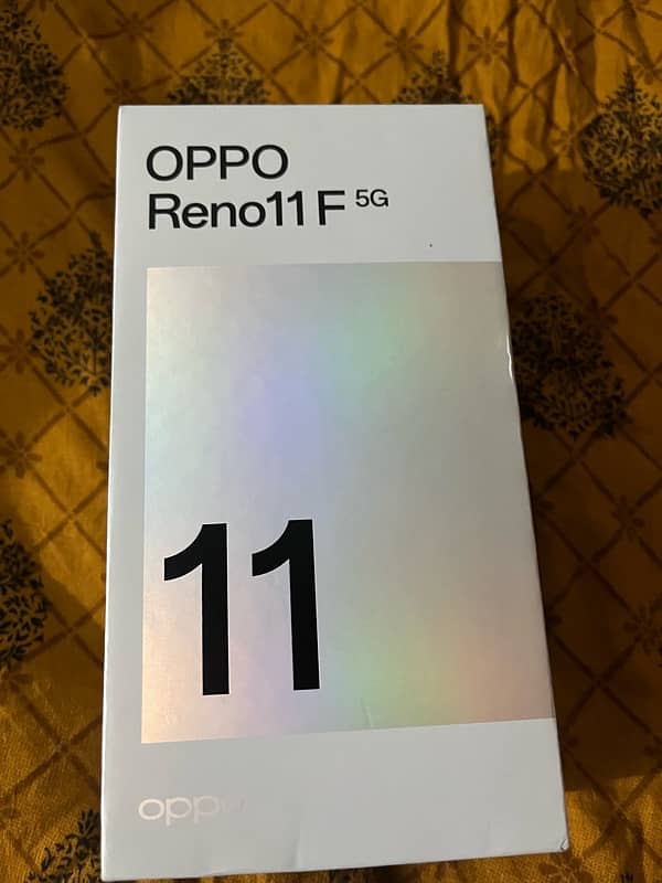 Oppo Reno 11f mobile for sale complete saman hai 6