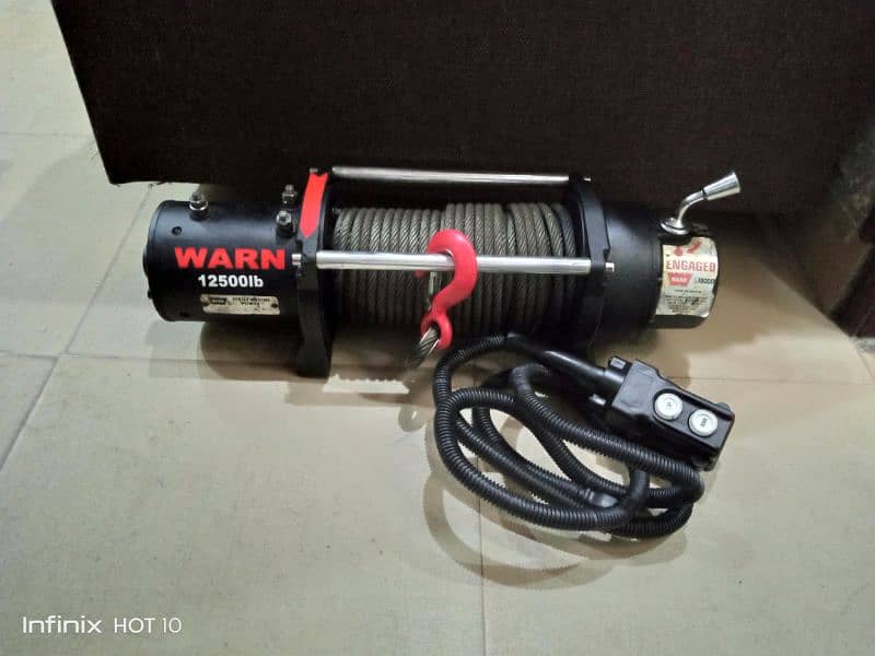 VERY POWERFUL 12500LBS WARN winch 6