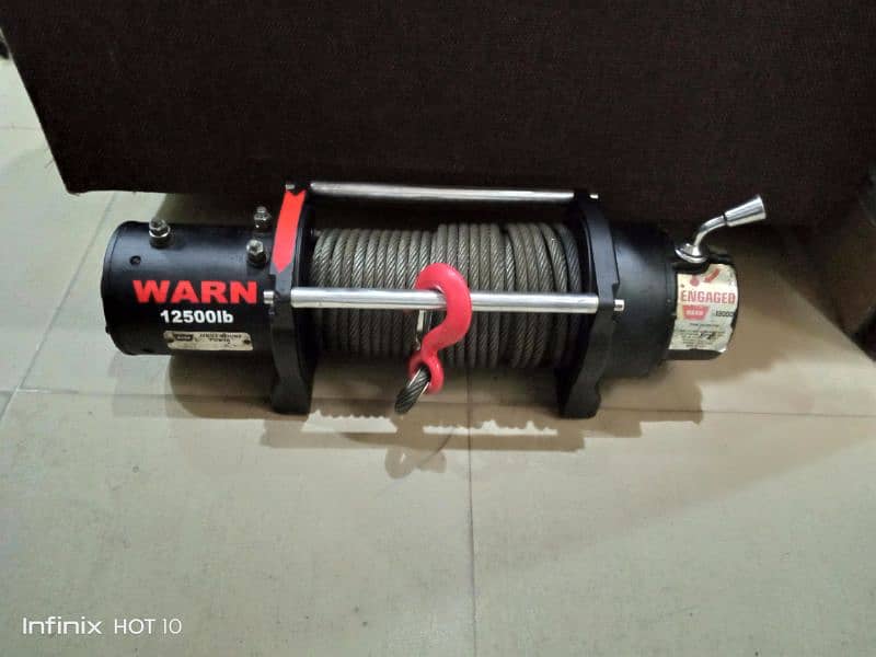 VERY POWERFUL 12500LBS WARN winch 7