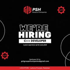 hire c++ developer urgent