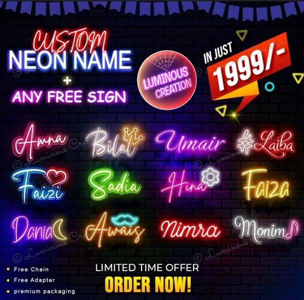 Customize Neon Sign 0