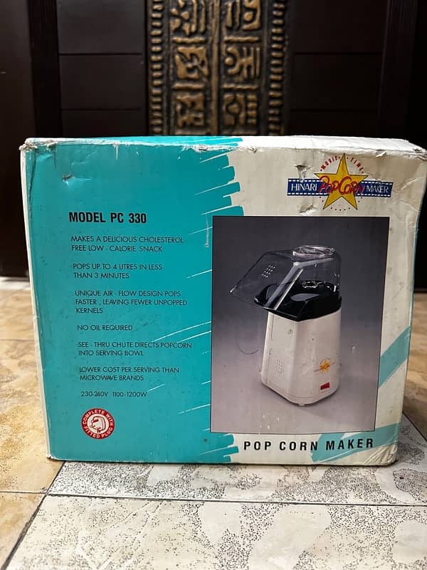 pop corn maker (imported) 1